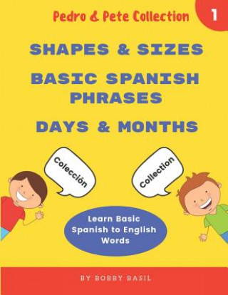 Książka Learn Basic Spanish to English Words Bobby Basil