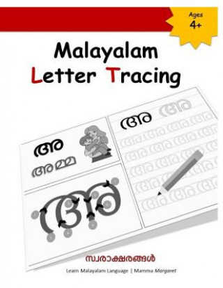 Knjiga Malayalam Letter Tracing Mamma Margaret