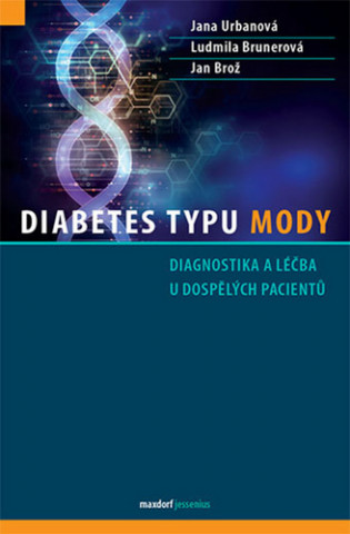 Book Diabetes typu MODY Jana Urbanová