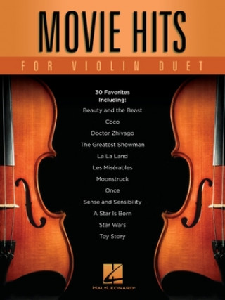 Carte Movie Hits for Violin Duet 