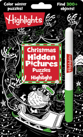 Книга Christmas Hidden Pictures Puzzles to Highlight 
