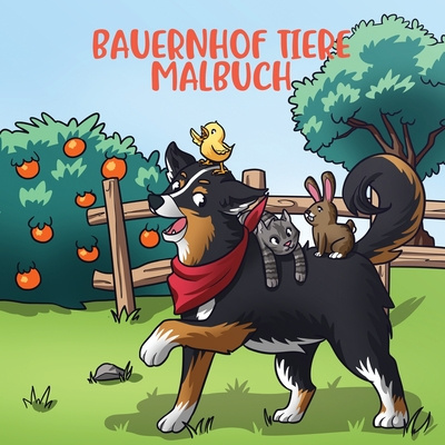 Kniha Bauernhof Tiere Malbuch 