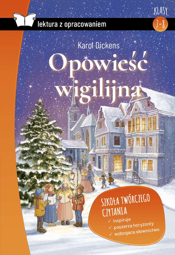 Książka Opowieść wigilijna Lektura z opracowaniem Charles Dickens