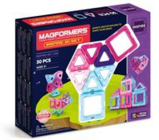 Kniha Magformers Inspire 30 elementów 