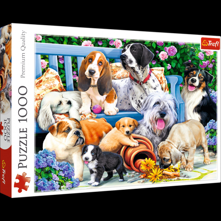 Game/Toy Puzzle Psy w ogrodzie 1000 