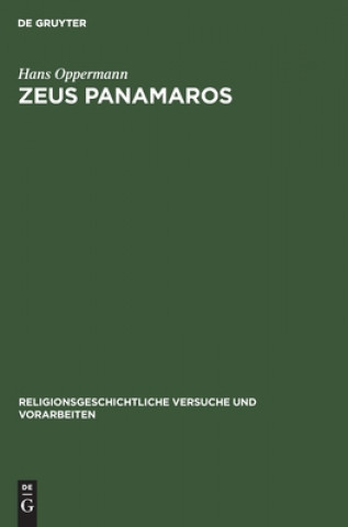 Libro Zeus Panamaros Hans Oppermann