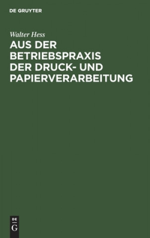 Carte Aus Der Betriebspraxis Der Druck- Und Papierverarbeitung 