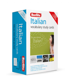 Tiskanica Berlitz Italian Study Cards (Language Flash Cards) 