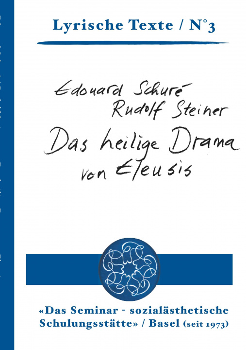 Knjiga Das heilige Drama von Eleusis Edouard Schuré