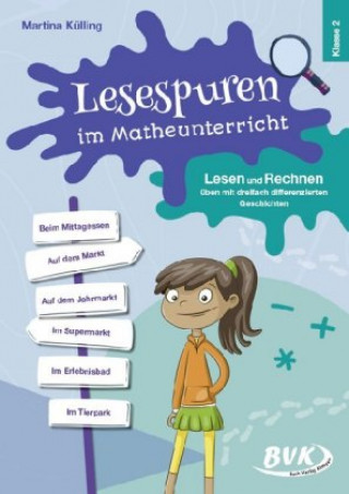 Kniha Lesespuren im Matheunterricht 2. Klasse 
