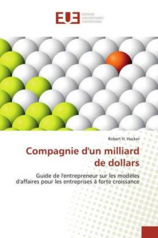 Könyv Compagnie d'un milliard de dollars 