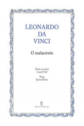 Книга O malarstwie Leonardo Da Vinci
