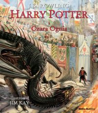 Knjiga Harry Potter i Czara Ognia ilustrowana Rowling Joanne K.