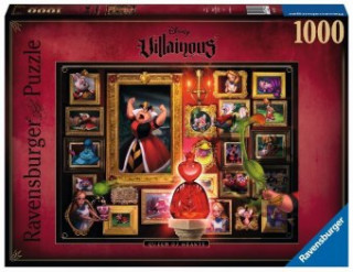 Játék Ravensburger Puzzle 1000 Teile - Disney Villainous Herzkönigin - Die beliebten Charaktere aus Alice im Wunderland als Puzzle für Erwachsene und Kinder 