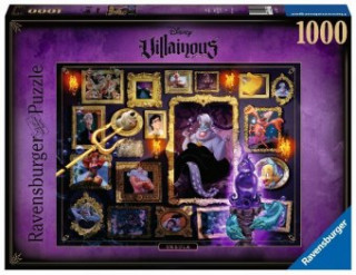 Játék Ravensburger Puzzle 1000 Teile - Disney Villainous Ursula - Die beliebten Charaktere aus Arielle als Puzzle für Erwachsene und Kinder ab 14 Jahren 