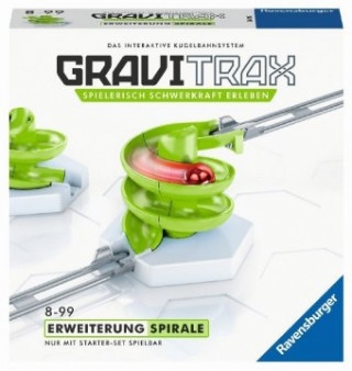 Joc / Jucărie Ravensburger GraviTrax Kugelbahn - Erweiterung Action-Stein Spirale 26811, für Kinder ab 8 Jahren und Erwachsene 