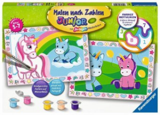 Game/Toy Ravensburger Malen nach Zahlen 28510 - Zauberhafte Einhörner - Kinder 5-7 Jahren 