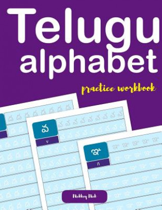 Kniha Telugu Alphabet Practice Workbook Nickkey Nick