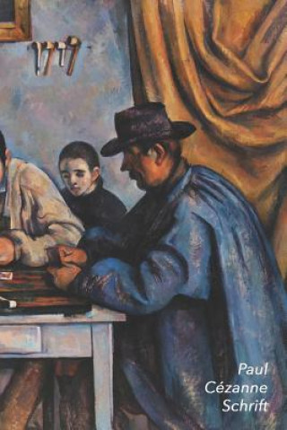 Carte Paul Cézanne Schrift: de Kaartspelers - Trendy & Hip Notitieboek - Ideaal Voor School, Studie, Recepten of Wachtwoorden Studio Landro