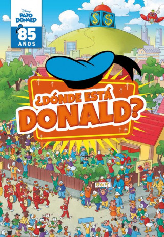 Carte Pato Donald. ¿Dónde está Donald? 