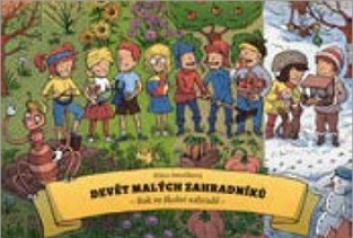 Könyv Devět malých zahradníků Klára Smolíková