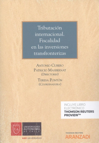 Книга Tributación internacional. Fiscalidad en las inversiones transfronterizas (Papel ANTONIO CUBERO
