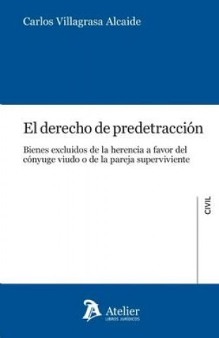 Книга DERECHO DE PREDETRACCIÓN CARLOS VILLAGRASA ALCAIDE