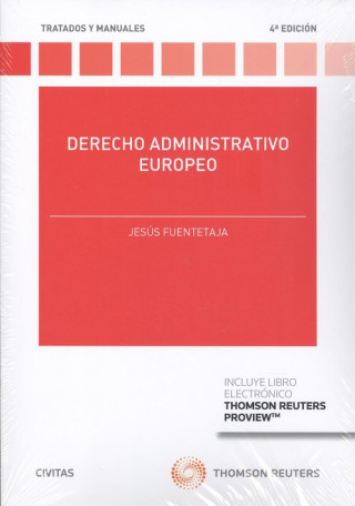 Książka Derecho Administrativo Europeo (Papel + e-book) JESUS FUENTETAJA