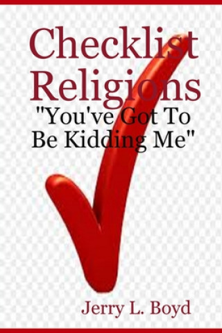 Knjiga Checklist Religions Jerry L. Boyd