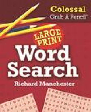 Carte Colossal Grab a Pencil Large Print Word Search 