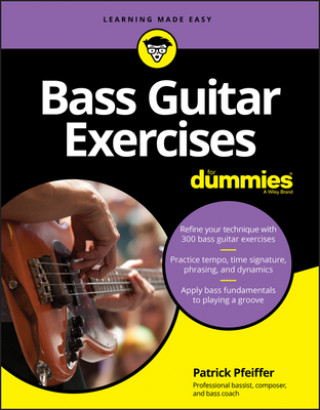 Книга Bass Guitar Exercises For Dummies 
