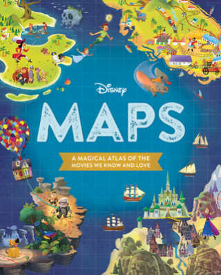 Kniha DISNEY MAPS 