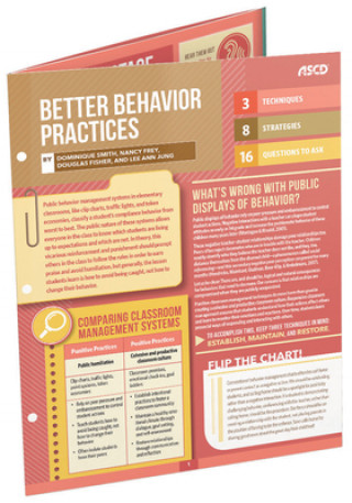 Knjiga Better Behavior Practices (Quick Reference Guide) Nancy Frey