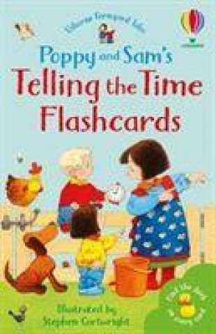 Nyomtatványok Poppy and Sam's Telling the Time Flashcards Sam Taplin