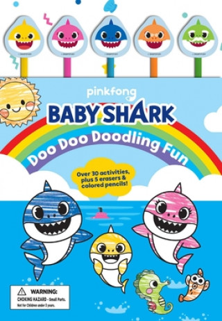 Kniha Baby Shark: Doo Doo Doodling Fun (Pencil Toppers) 