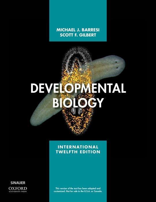Book Developmental Biology Michael J.F. Barresi