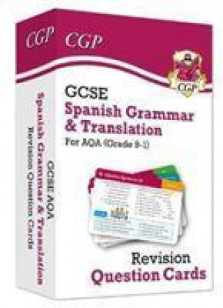 Könyv GCSE AQA Spanish: Grammar & Translation Revision Question Cards 