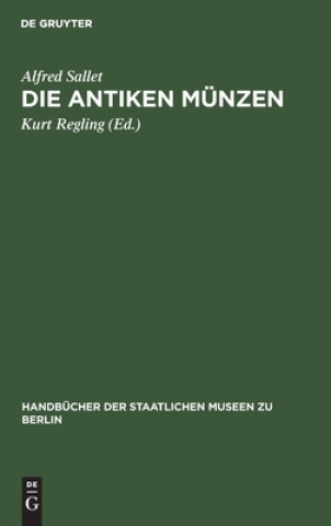 Book Die Antiken Munzen Alfred Kurt Sallet Regling