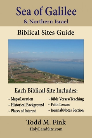 Libro Sea of Galilee & Northern Israel Biblical Sites Guide 