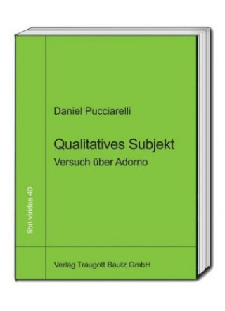 Kniha Qualitatives Subjekt 