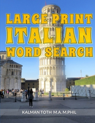 Книга Large Print Italian Word Search 