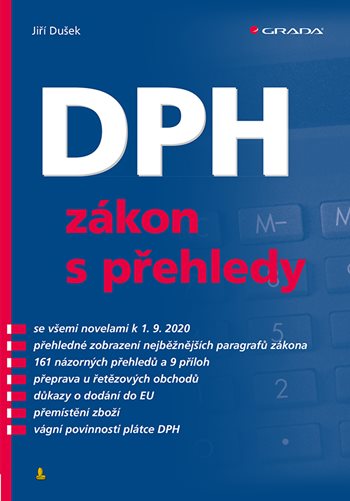 Kniha DPH Zákon s přehledy Jiří Dušek