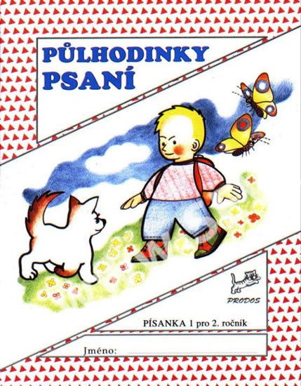 Kniha Půlhodinky psaní - Písanka 1 pro 2. ročník Jana Vaňková