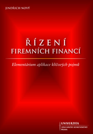 Book Řízení firemních financí Jindřich Nový
