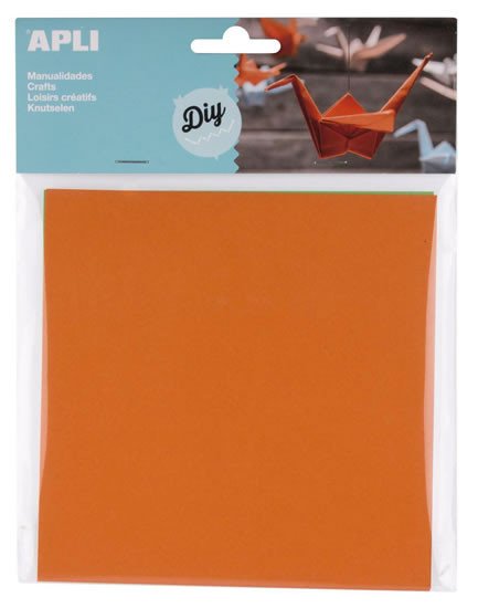 Artykuły papiernicze APLI origami papír 15 x 15 cm - mix barev 50 ks 