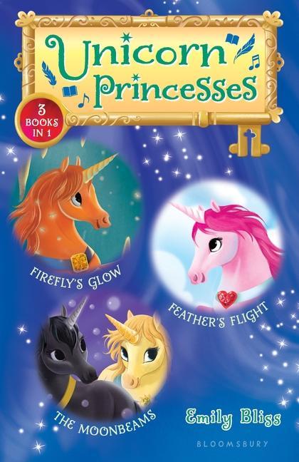 Kniha Unicorn Princesses Bind-Up Books 7-9: Firefly's Glow, Feather's Flight, and the Moonbeams Sydney Hanson