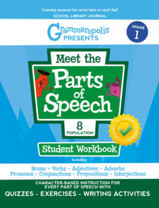 Carte Parts of Speech Workbook, Grade 1 
