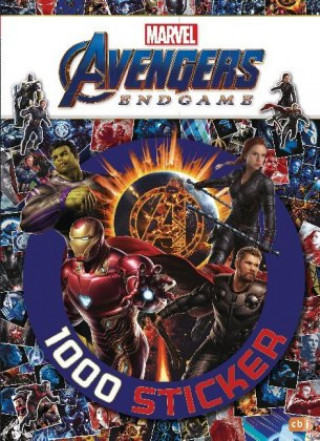 Kniha Marvel Avengers Endgame - 1000 Sticker 