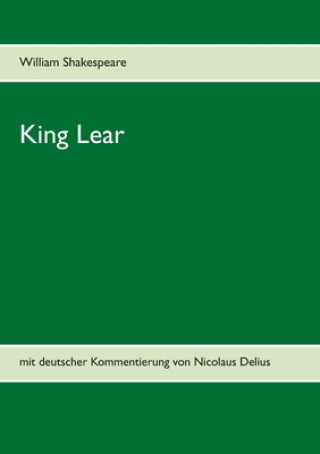 Knjiga King Lear William Shakespeare