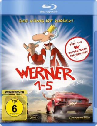Video Werner 1-5, 5 Blu-ray Gerhard Hahn